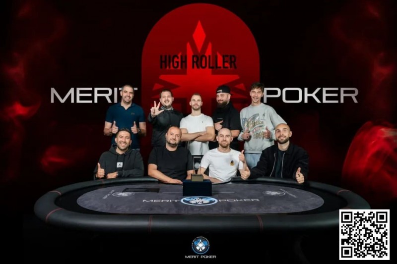 Merit Poker卡门系列赛 | 波兰选手Jakub Michalak获豪客赛冠军，孙云升MPC晋级DAY2