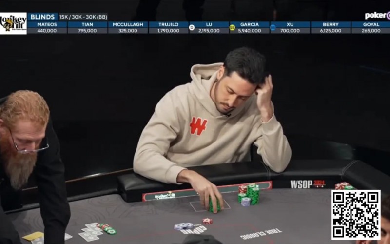 话题 | Adrian Mateos：在WSOP主赛获得第350名对我来说并不是什么大的进步